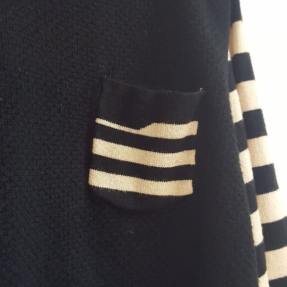 Black and White Striped Sweater Isaac Mizrahi - Picture 2 of 4